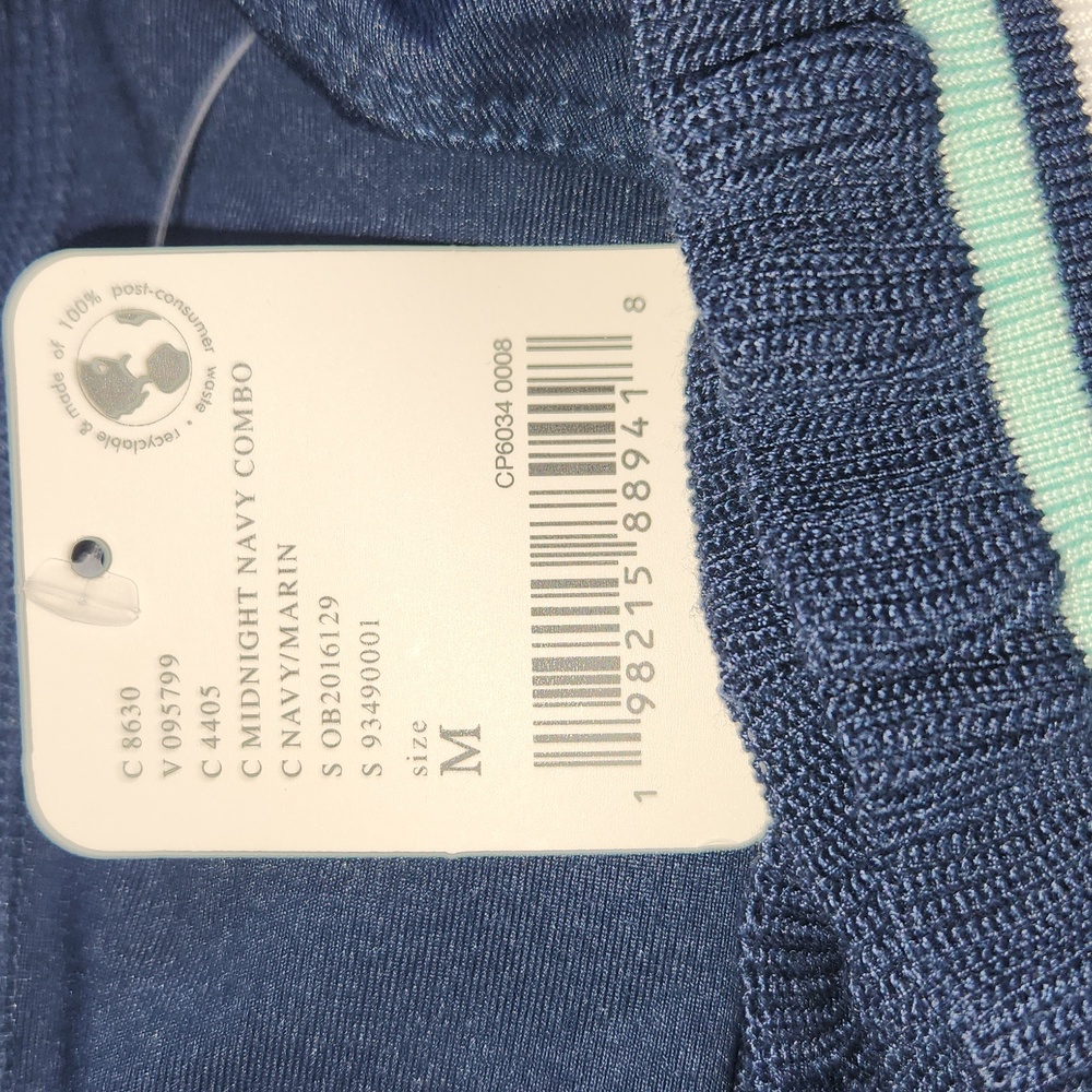 New Free People Time Out Onesie M Navy Blue Cutout Athletic Jumpsuit FP Movement - Picture 11 of 14